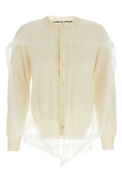 Cardigan tulle - Bianco (S)