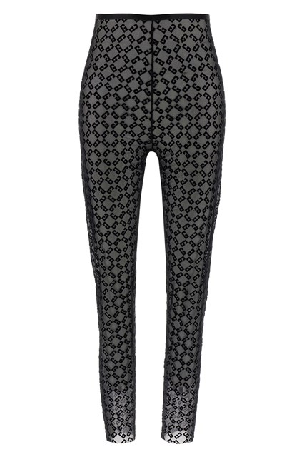 Monogram logo leggings