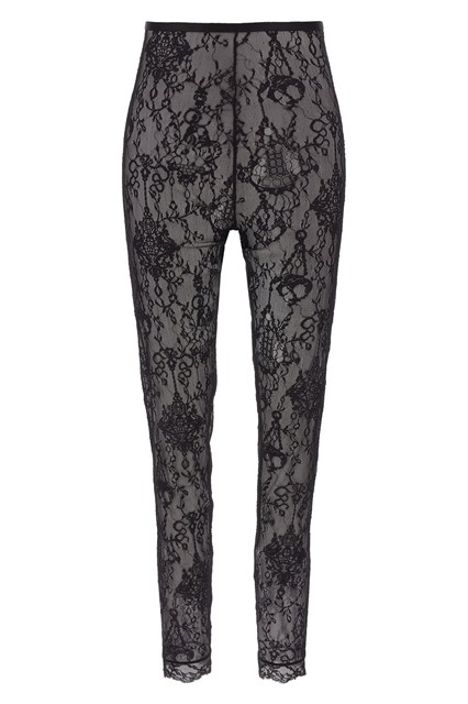 Lace chandelier leggings