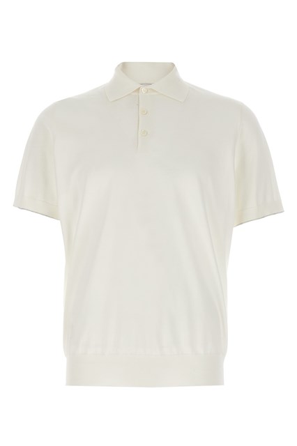 Polo cotone stretch - Bianco (48 IT)