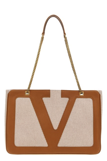 Shopping Valentino Garavani 'Viva Superstar' media - Beige