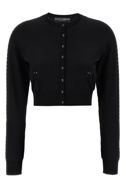 Cardigan viscosa - Nero (46 IT)