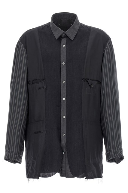 Giacca reversibile patchwork - Grigio (48 IT)