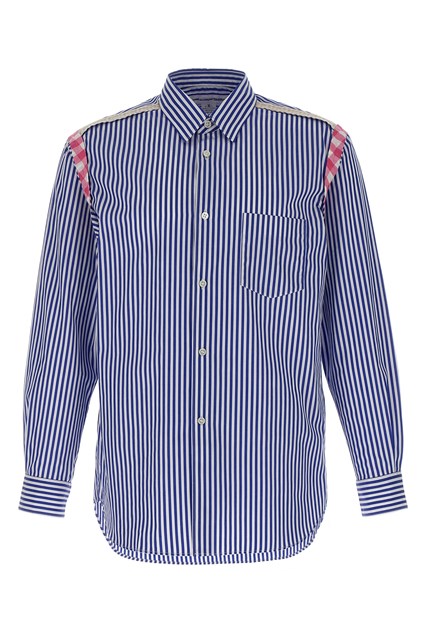 Camicia righe - Blu (L)