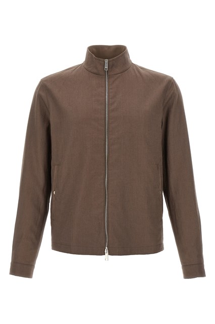 Linen Oasis blouson