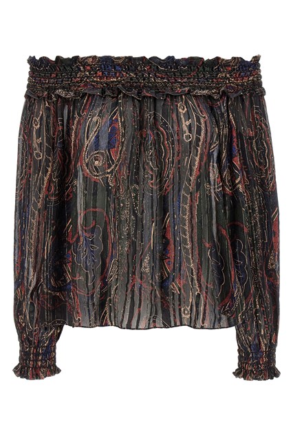 Blusa punto smock - Multicolor (38 FR)