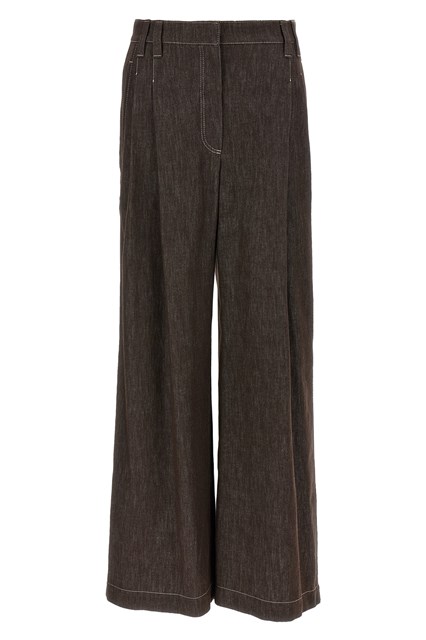 Wide leg jeans
