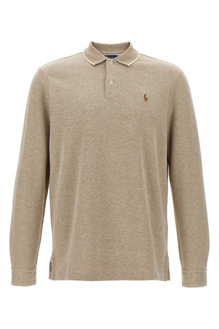 Polo cotone felpato - Beige (XXL)