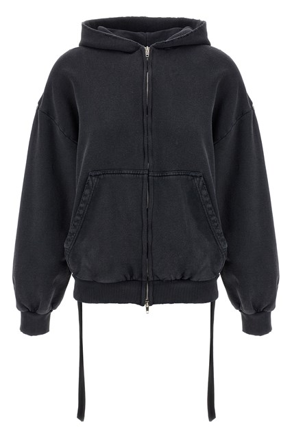 'Lace Up' hoodie