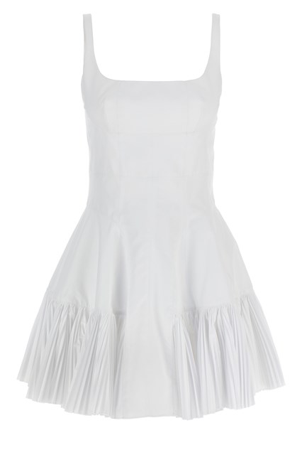 Abito plissettato - Bianco (40 IT)