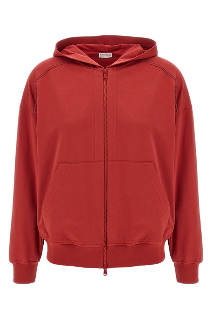 'Shiny Trims' hoodie