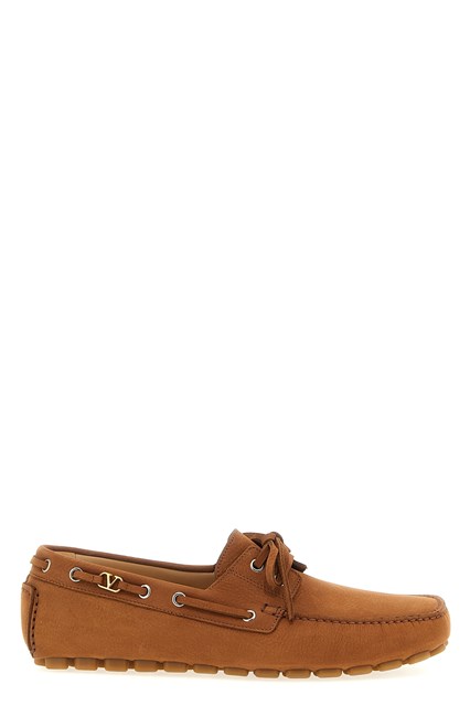 Mocassino Valentino Garavani 'Driver Fastaway' - Marrone (45)