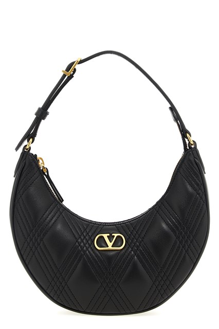 Borsa a spalla Valentino Garavani 'Quiltie 67'mini - Nero