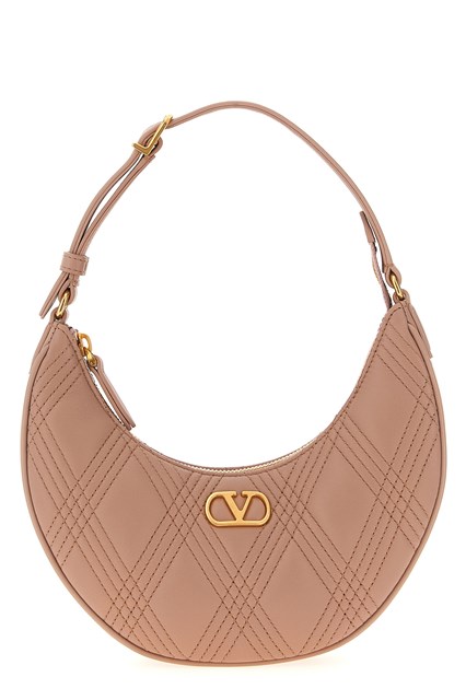 Borsa a spalla Valentino Garavani 'Quiltie 67'mini - Rosa