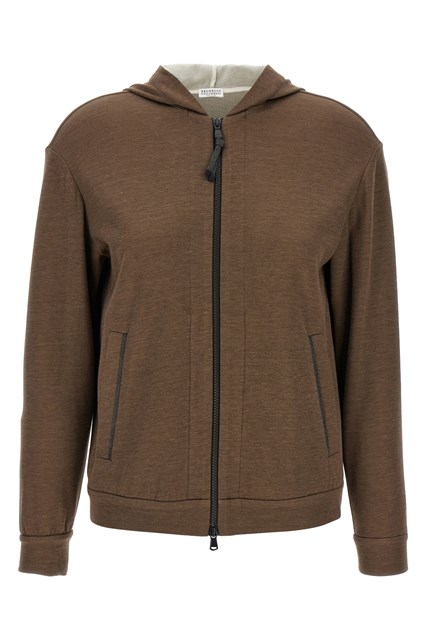 'Precious Zipper Pull' hoodie