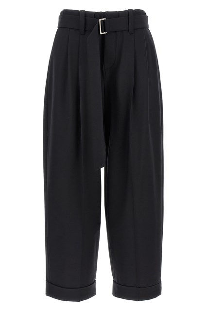 Pantalone lana cintura - Nero (40 IT)