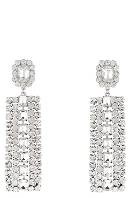 Orecchini 'Multi Crystal Droplet' - Argento