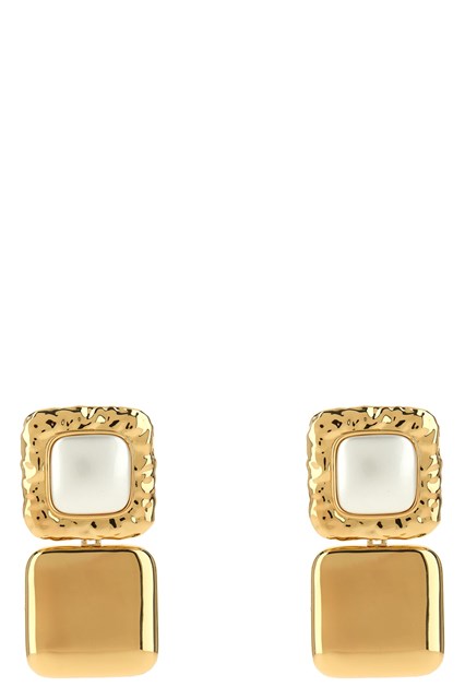 Orecchini 'Mottled Gold Pearl Tiered' - Oro (U)