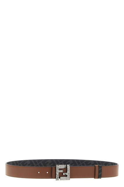 Cintura reversibile 'Squared FF' - Multicolor (90 cm)