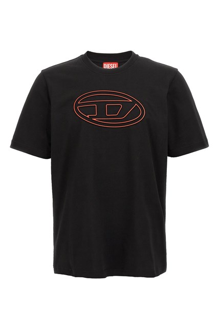 T-shirt 'T-Adjust-Bigoval' - Nero
