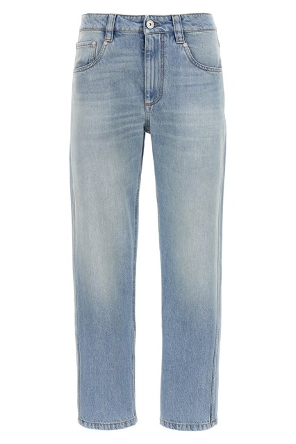 Straight leg jeans