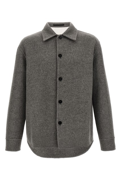 Overshirt lana - Grigio (50 IT)