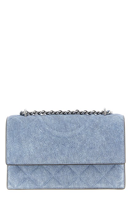 Borsa a spalla 'Fleming Convertibile' piccola - Azzurro (U)