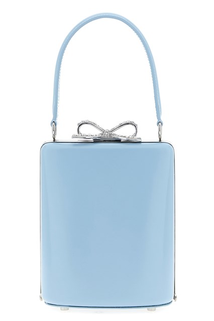 Borsa a mano 'Blue leather bag' - Azzurro