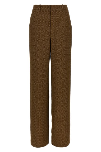 Pantaloni twill ''Medaglioni' - Beige (38 FR)