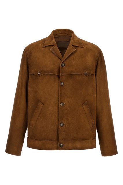 Blouson suede - Marrone (52 IT)