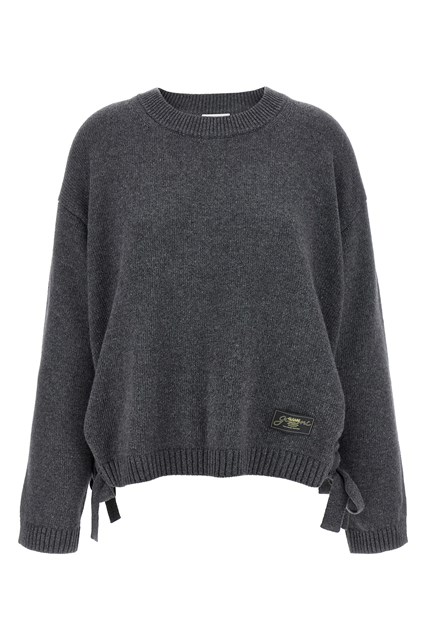 Maglione lacci laterali - Grigio (S-M)