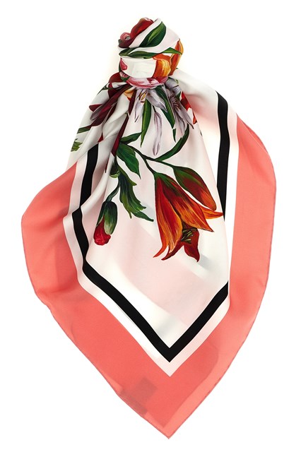 Foulard stampa floreale - Multicolor