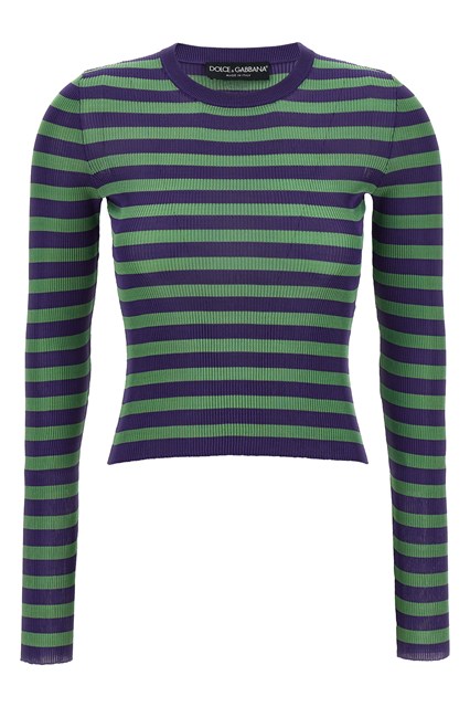 Maglia viscosa righe - Multicolor (42 IT)