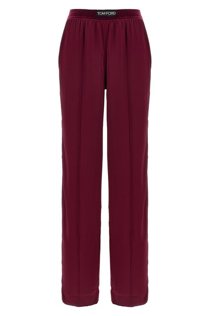 Pantalone seta - Bordeaux