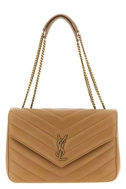 Borsa a spalla 'Loulou' grande - Beige