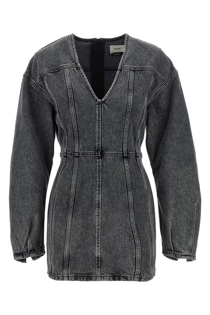 Abito denim - Grigio (XS)