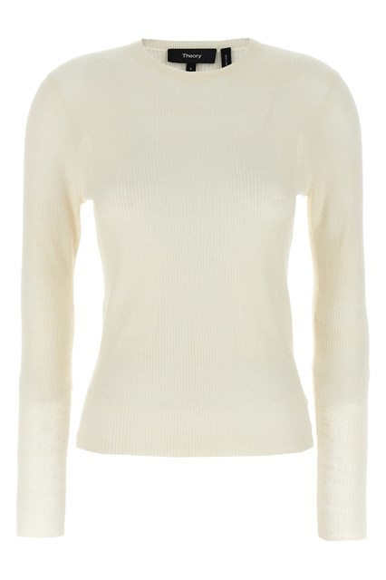Maglia lino viscosa - Bianco (P)