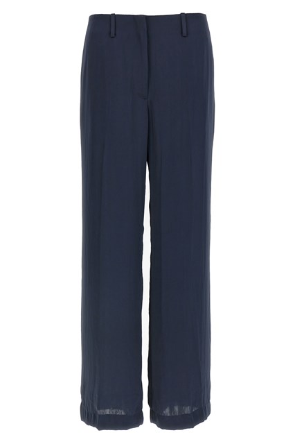 Pantalone effetto seta - Blu (2)