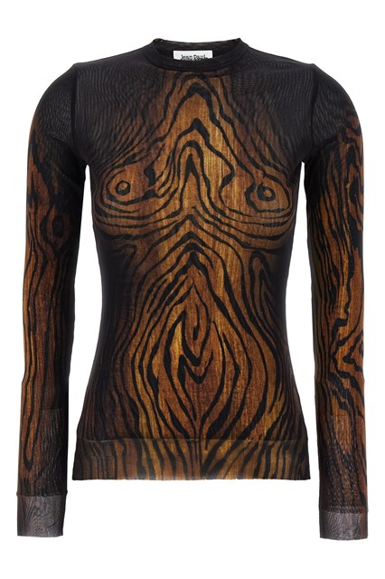 Top 'Wood' - Multicolor (XS)