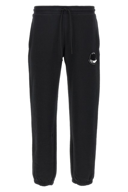 Logo patch joggers