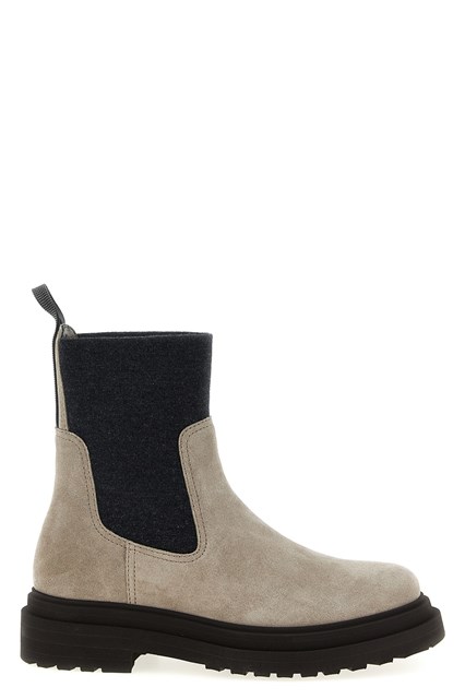 Precious Loop Detail ankle boots