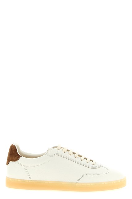 Sneaker pelle - Bianco (42)