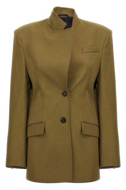 Maxi shoulder strap blazer