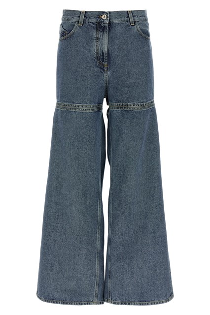 Cut-out jeans