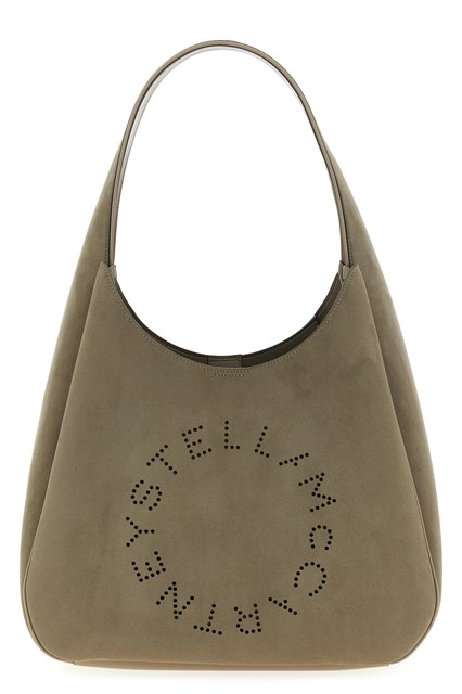 Borsa a spalla 'Hobo' grande - Grigio (U)