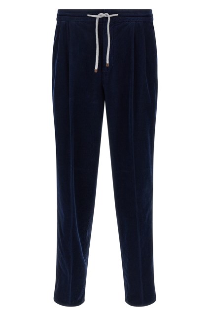 Pantalone velluto coste - Blu (48 IT)