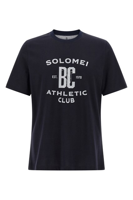 T-shirt stampa - Blu