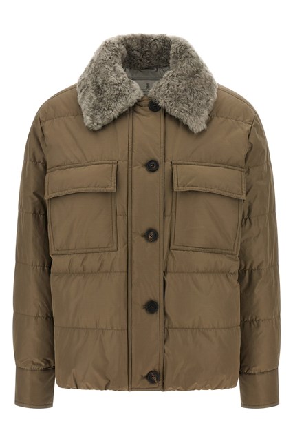 Piumino sherling Monile - Beige (44 IT)