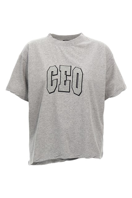 T-shirt 'CEO Team Logo' - Grigio (XS)