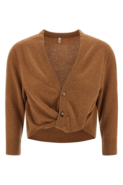 Cardigan nodo - Marrone (M)